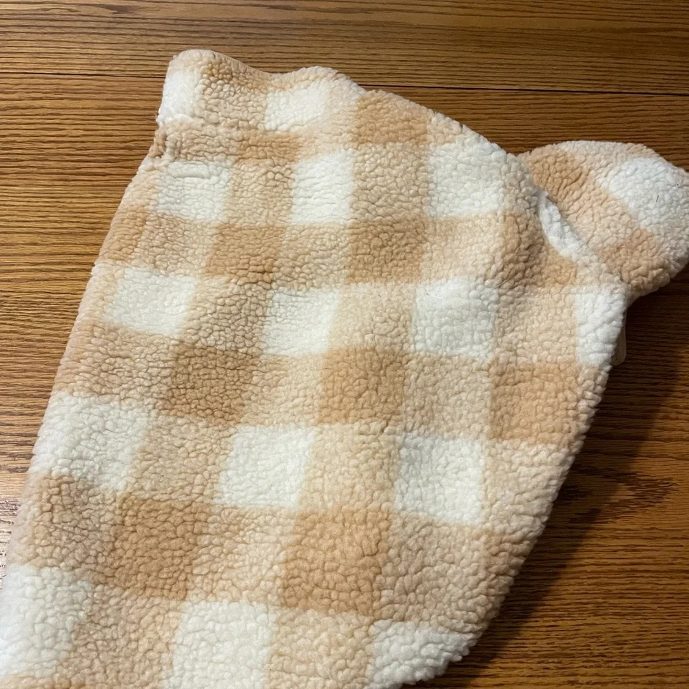 Dog outfit Sherpa coat